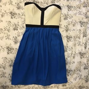 Parker NY Colorblock Dress
