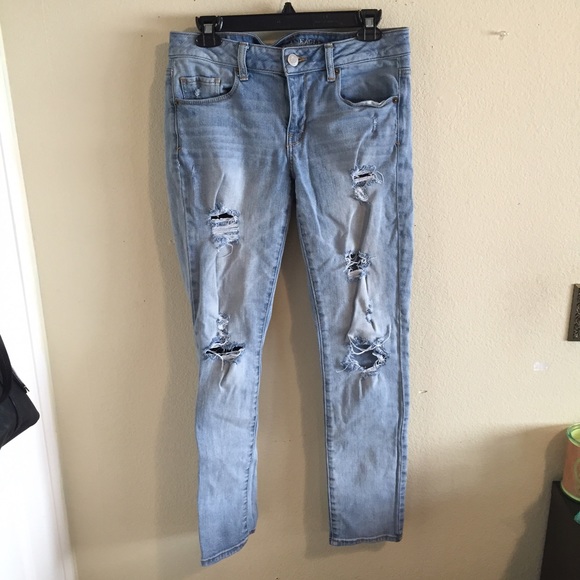 American Eagle Distressed Skinny Jeans