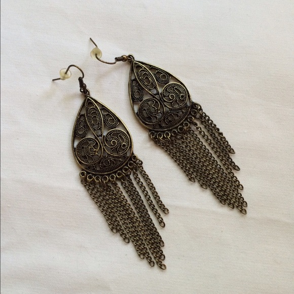 Claire's Vintage Hippie Earrings