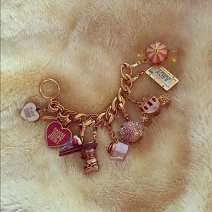 Vintage Juicy Charm LOT of 8 charms plus extras