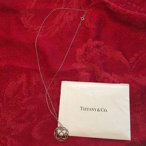 Tiffany & Co. Zellige medallion necklace, sterling
