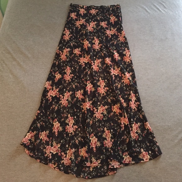 Floral Maxi Skirt