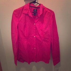 Pink Tommy Hilfiger Button Down