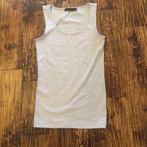 Limited sparkly gray tank. Small