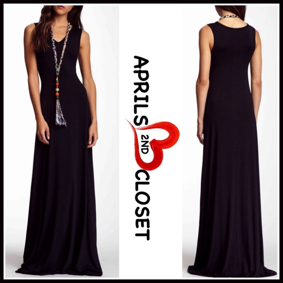 ❌SOLD❌❗️1-HOUR SALE❗️MAXI DRESS V-Neck T - Picture 2 of 4