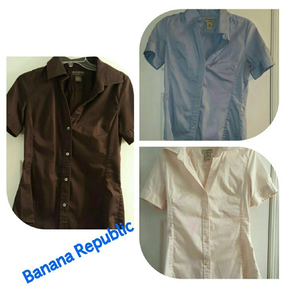 Banana Republic button down shirts