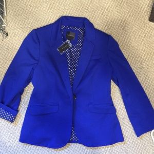 Cobalt blazer