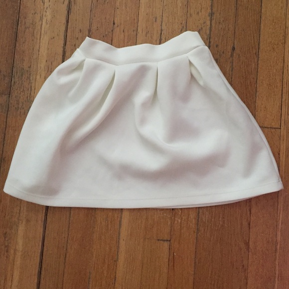 Love Culture White Circle Skirt