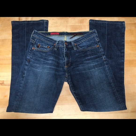 💥 AG Angel jeans waist 25" inseam 27.5" rise 7.5"