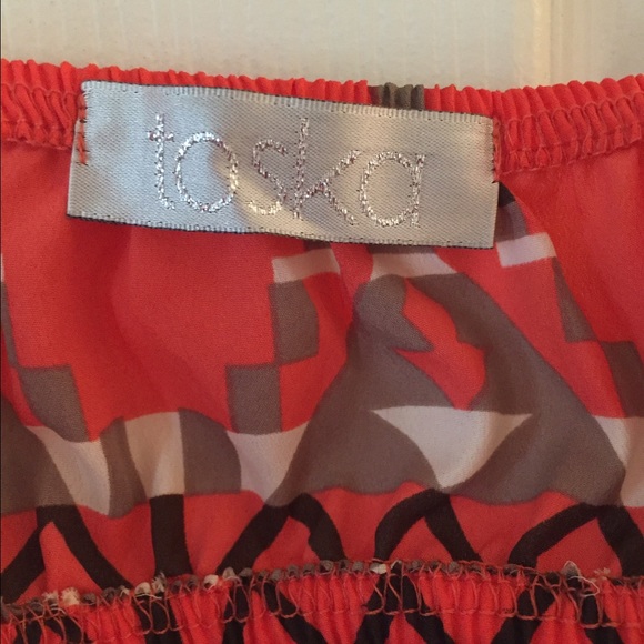 Open back high-low Aztec dress - Picture 4 of 4