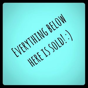 Sold if listed under this listing!