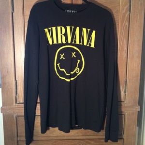 Nirvana long sleeve t shirt