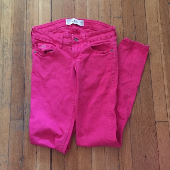 Pink Hollister Jeans