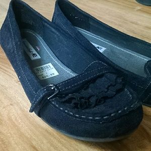 Black AE moc shoes