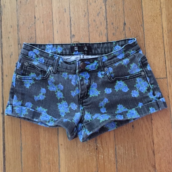 Forever 21 Patterned Floral Shorts