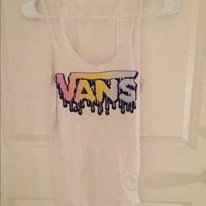 ✨REDUCED✨ Vans Destroyed Graphic Tank Top