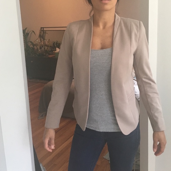 H&M tan blazer