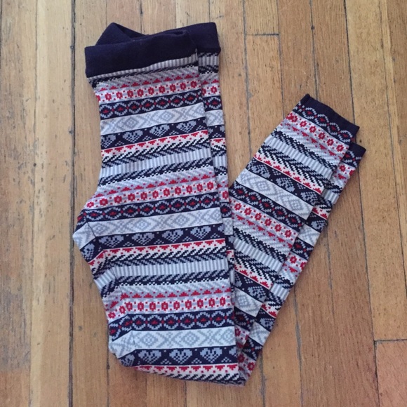 Forever 21 Patterned Sweater Legging