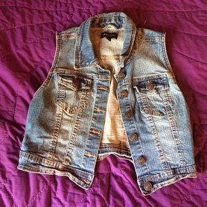Denim vest