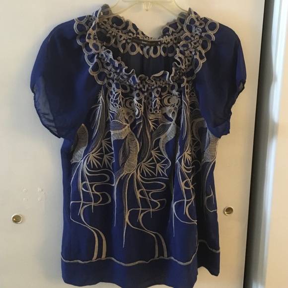 Axel Hazel Hazel Hazel Haze Blouse - Picture 1 of 3