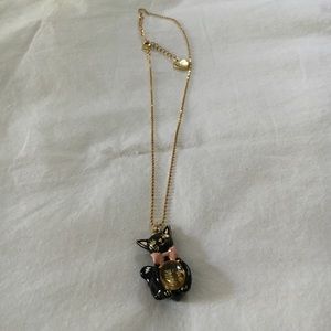 Betsey Johnson Cat Necklace