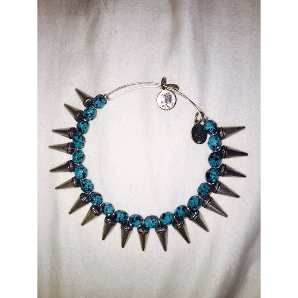 Alex and Ani turquoise stone bracelet