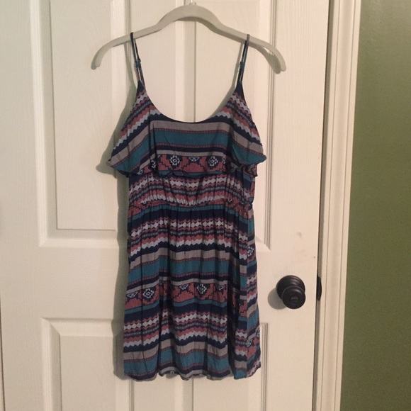Cute summer dress with opening in the back!