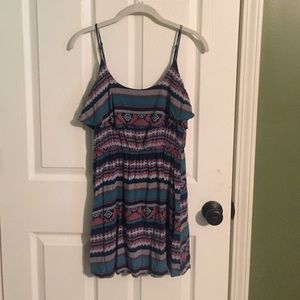 Cute summer dress with opening in the back!
