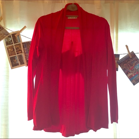 Red Zara Cardigan