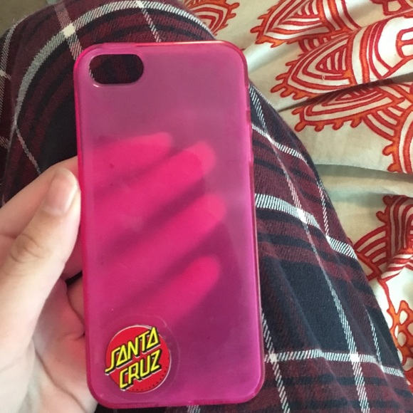 Pink iPhone 5s case