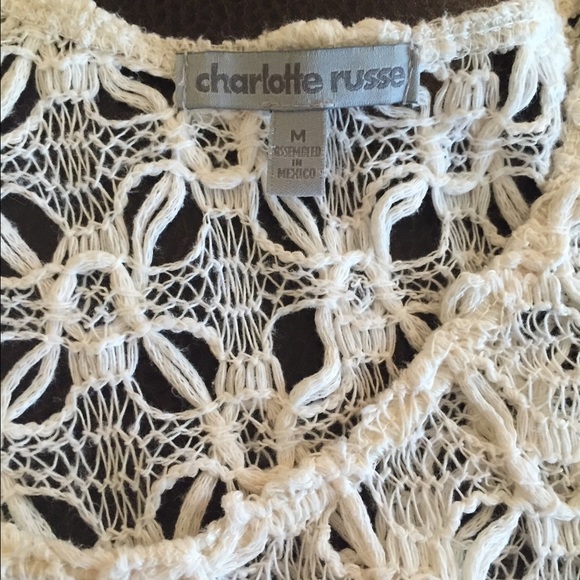 Ivory colored Lacey top - Picture 2 of 3