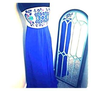 Judith March purple maxi dress