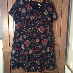 Forever 21 Floral print babydoll dress