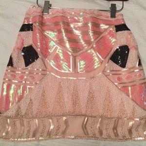Blush skirt
