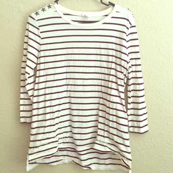 Striped Long Sleeve Top
