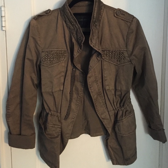 Zara Army Green Jacket!