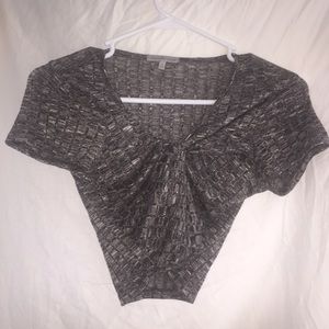 NEVER WORN Charlotte Russe crop top