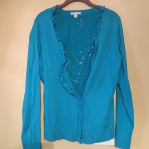 🌸Tank top and cardigan New York & Company bundle