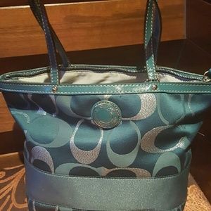 Coach tote purse