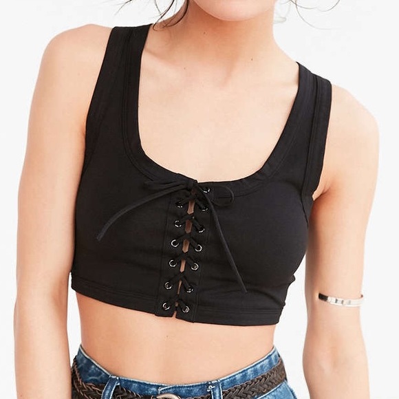 NWT out from under Trina lace up top - Picture 2 of 3