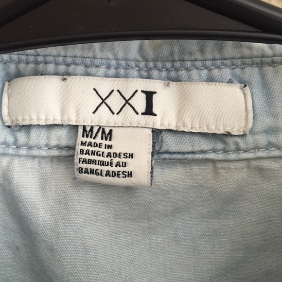 Chambray Button Up - Picture 2 of 3