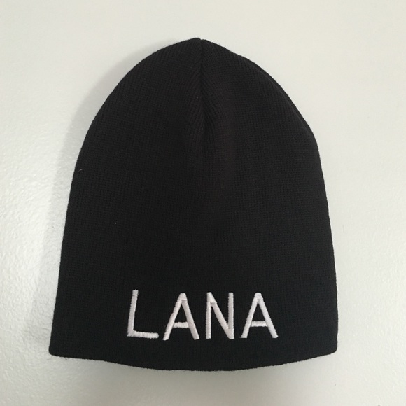 Lana Del Rey black beanie - only 1 left!