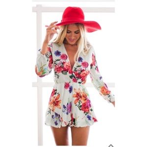 Floral romper