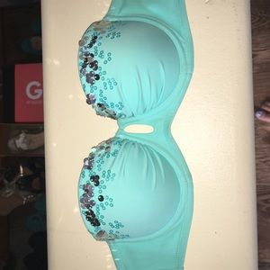 Bandeau swimsuit top