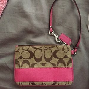 Coach wristlet