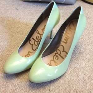 Sam Edelman mint green heels