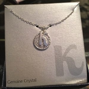 Letter k necklace