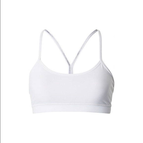 Lululemons white Y bra