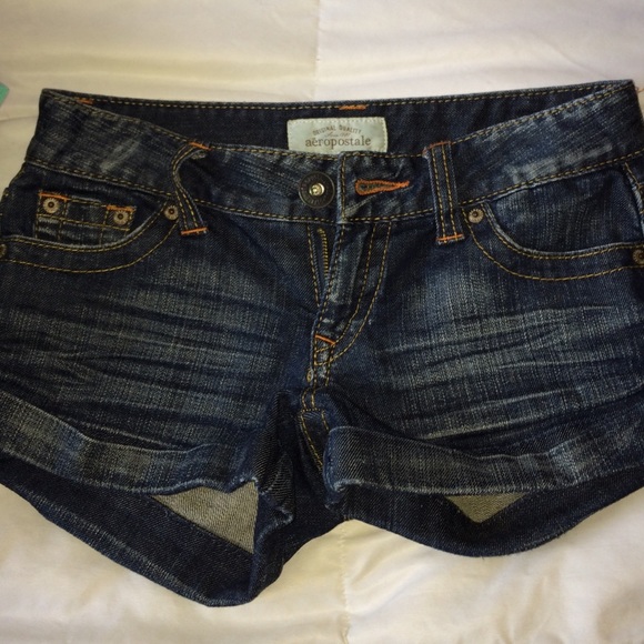 Denim jean shorts