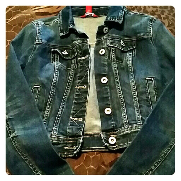 Blue Jean cropped jacket ➡SOLD⬅